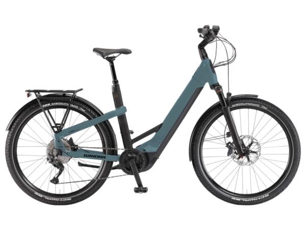 Winora YAKUN X10 LOW STEP i750Wh 10-G Cues 24 Winora BCXK sharkblue matt Rh 60