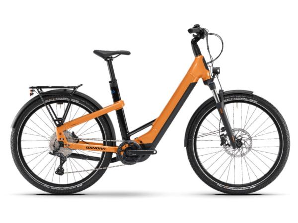 Winora YAKUN X10 LOW STEP i750Wh 10-G Cues 24 Winora BCXK ginger gloss Rh 50