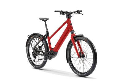 Winora iRide Pure X10 HIGH i400Wh 10-G Cues   24-25 Wi BSXM GL_red black Rh M Produktbild 1