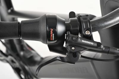 Winora iRide Pure R5f HIGH i400Wh 5-G Nexus   24-25 Wi BSXM MA&GL_black Rh M Produktbild 2