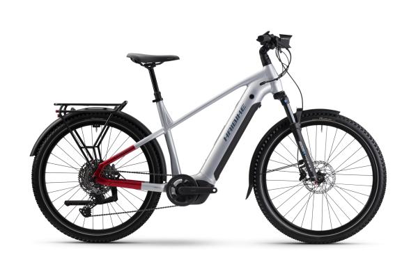 Haibike TREKKING 7 HIGH i800Wh 11-G Cues   25-26 HB BCXK GL_grey red blue Rh M 45