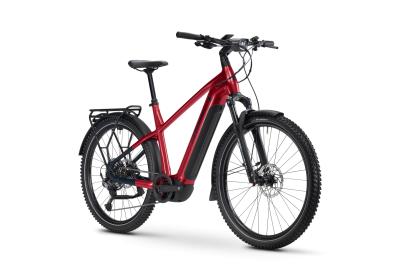 Haibike TREKKING 7 HIGH i800Wh 11-G Cues   25-26 HB BCXK GL_dyn. red blue Rh M 45 Produktbild 1