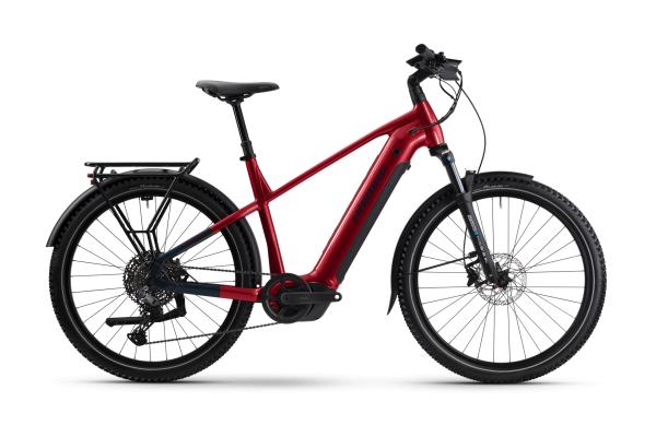 Haibike TREKKING 7 HIGH i800Wh 11-G Cues   25-26 HB BCXK GL_dyn. red blue Rh L 50