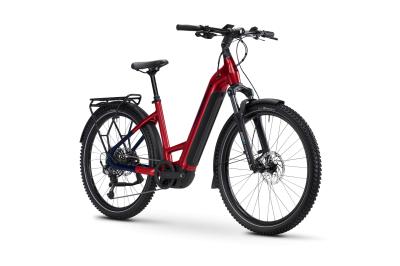Haibike TREKKING 7 LOW i800Wh 11-G Cues   25-26 HB BCXK GL_dyn. red blue Rh L 50 Produktbild 1