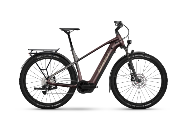 GHOST E-TERU Pro EQ ABS cocoa bean/graphite noir gl&auml;nzend S