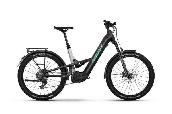 GHOST E-ASX UNIVERSAL LOW EQ blazing black/misty gray gl&auml;nzend L